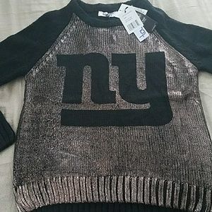 NFL New york giants touch ny Alyssa Milano sweater